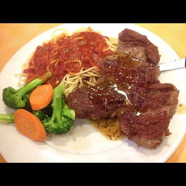 Black-pepper ribeye at A Cafe, San Diego’s only cha chaan teng