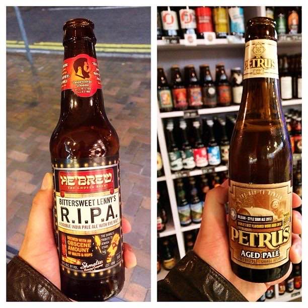 Craft beer bottles at Craftissimo