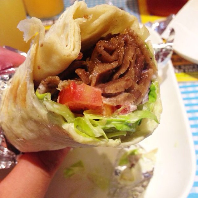 A döner lunch in Hong Kong