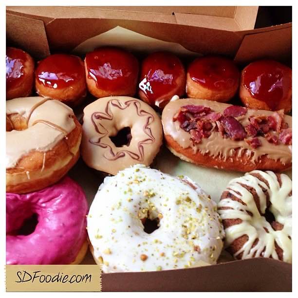 Crème brûlée donuts at Donut Bar