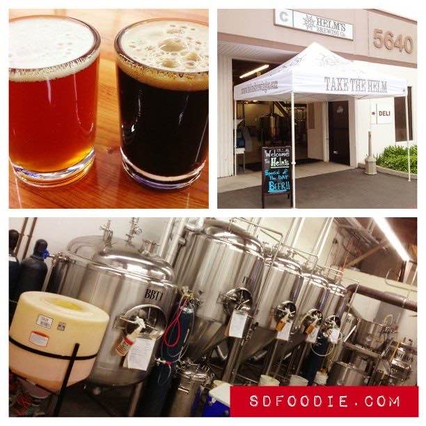 IPA and coffee stout at Helms Brewing