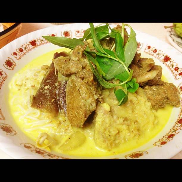 Homemade curry