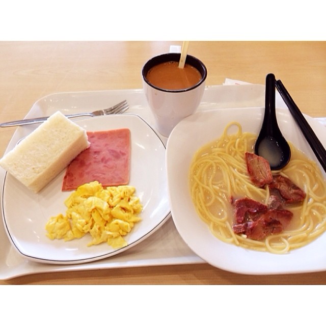 Char siu soup spaghetti at Hong Kong Day, Olympian City 3