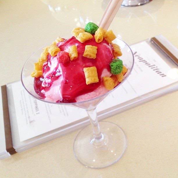 Ice cream cocktails at The Neapolitan
