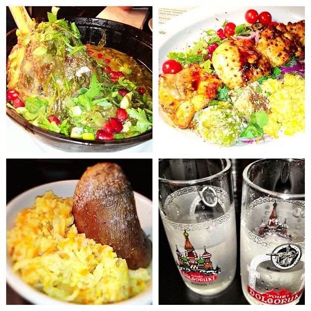 Shashlik and chakapuli in North Park