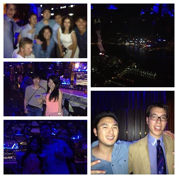 Drinks on the 118th floor