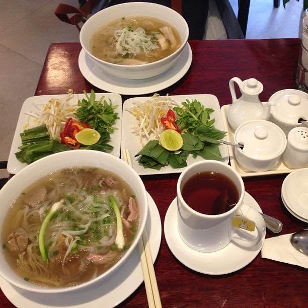 Pho 24 at the Phnom Penh airport