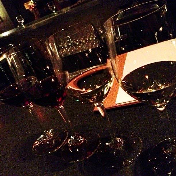 The Europeans wine flight at Press Club