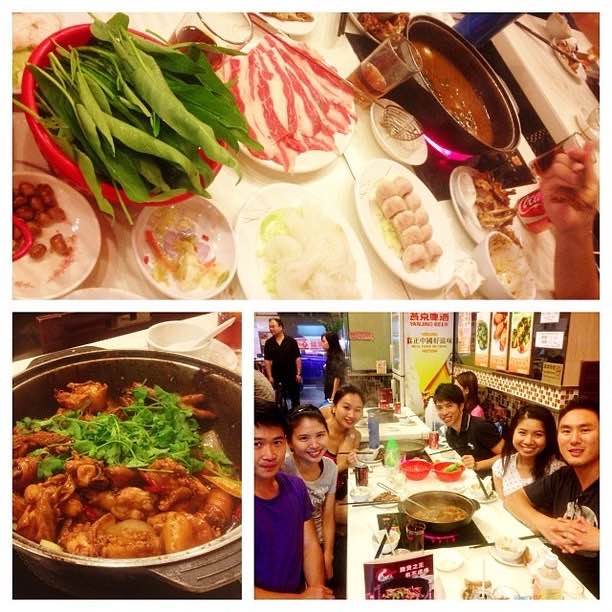 Spicy chicken pot and hotpot in Prince Edward
