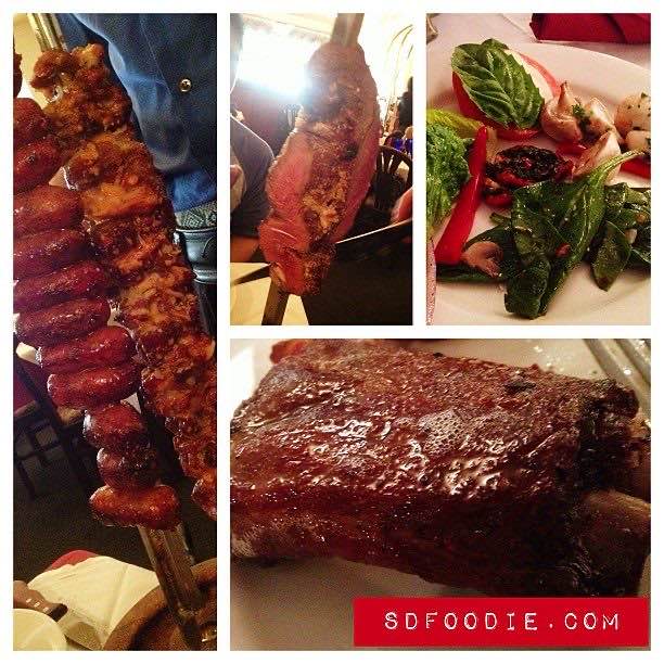 Brazilian barbecue at Rei do Gado