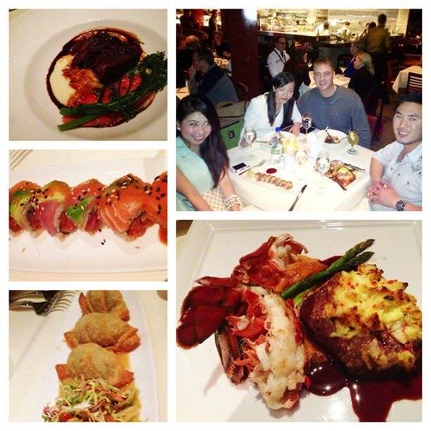 Surf and turf at Roy’s
