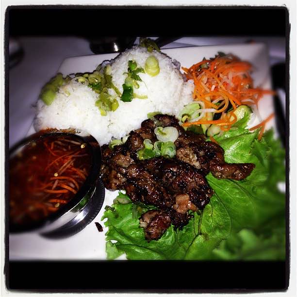 Cơm thịt nướng at Saigon on Fifth