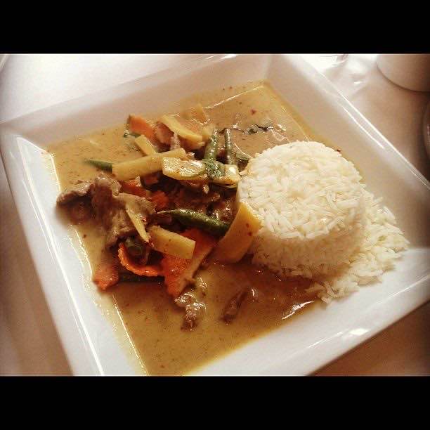 Extra-spicy green curry at Sala Thai