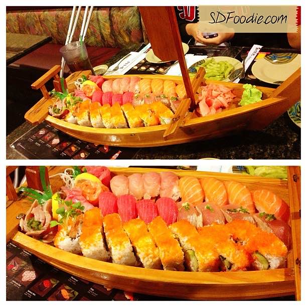 Sushi Boat at Ginza Sushi
