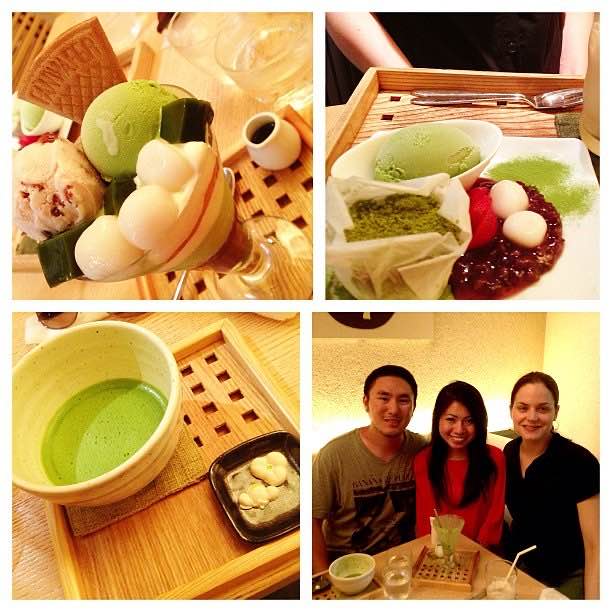Green tea everything in Tokyo
