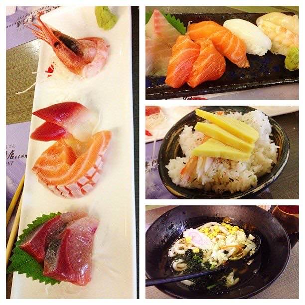 Sashimi at Ueno in Olympian City