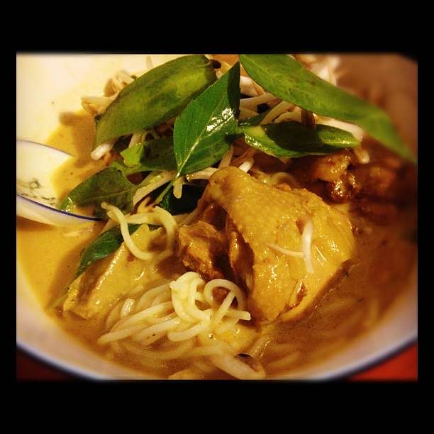 Homemade Vietnamese chicken curry