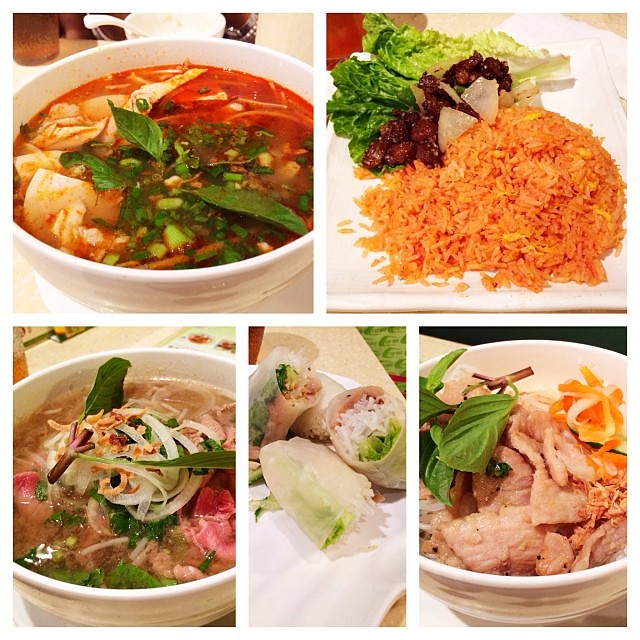 Vietnamese dinner back in Hong Kong