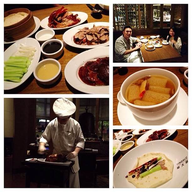 Peking duck at Xindalu