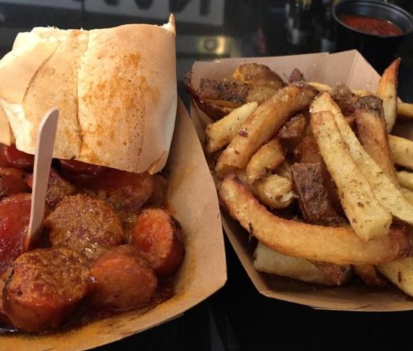 Berlin Currywurst visit photograph by Roger Ma