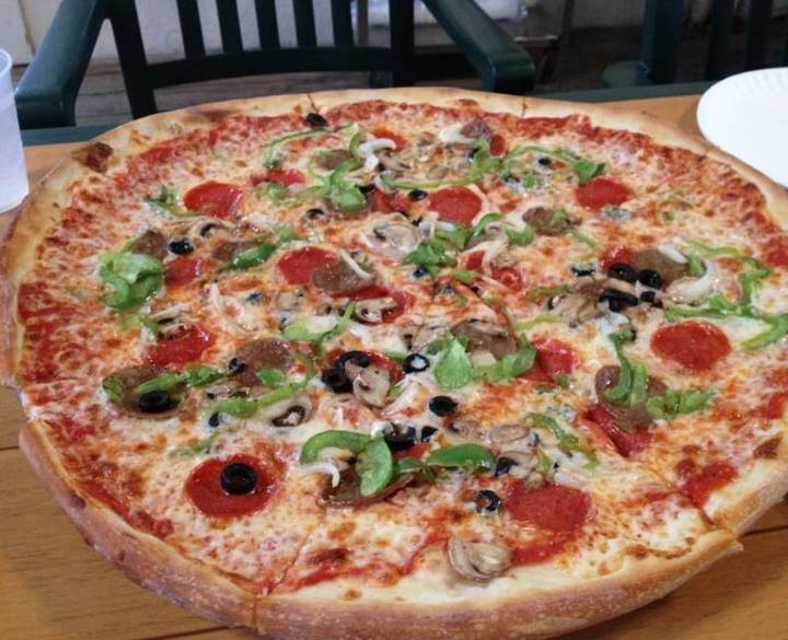 Bronx Pizza visit photograph by Roger Ma
