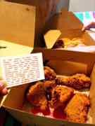 That free range fried chicken tho’ — The Crack Shack photograph by Roger Ma