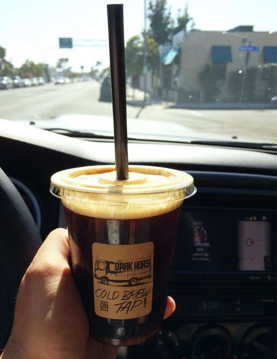 Cold brew on nitro — Dark Horse Coffee Roasters photograph by Roger Ma