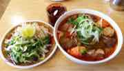 Despite it being 90 degrees outside, Bun Bo Hue hits the damn spot every time! — Hoai Hue Restaurant photograph by Roger Ma