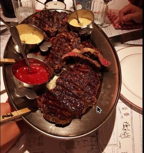 La Vache! SoHo visit photograph by Roger Ma