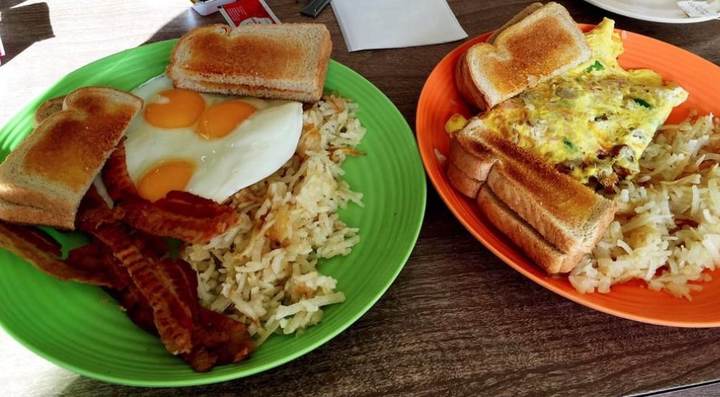 Lucky's Breakfast visit photograph by Roger Ma