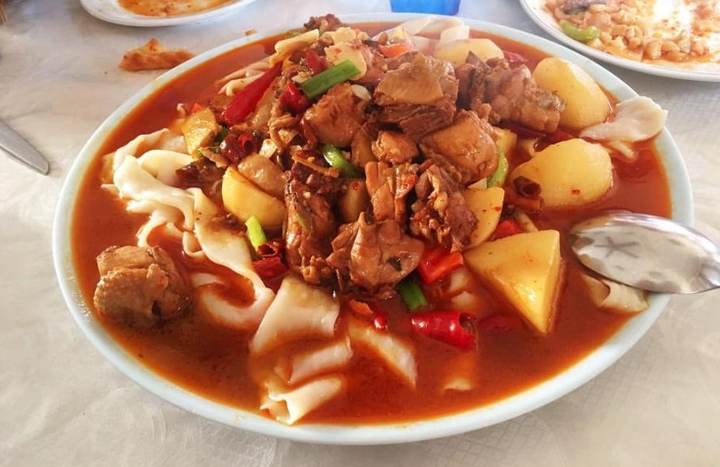 Omar Halal Restaurant visit photograph by Roger Ma