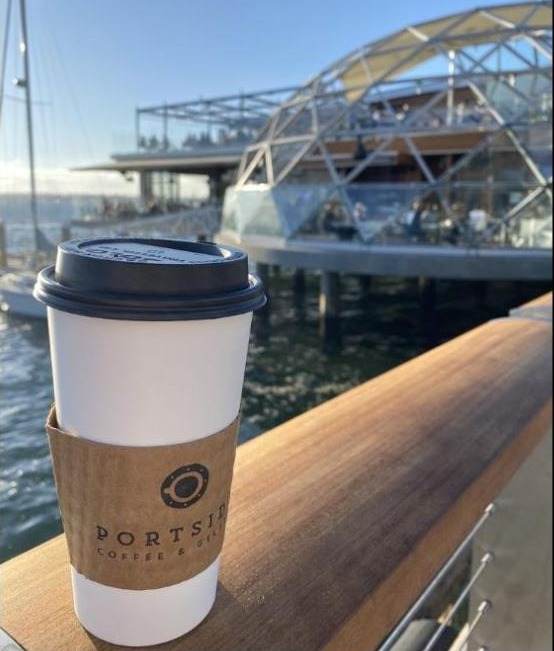 Portside Coffee & Gelato visit photograph by Roger Ma