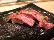 Wagyu beef sushi — Shino Sushi photograph by Roger Ma
