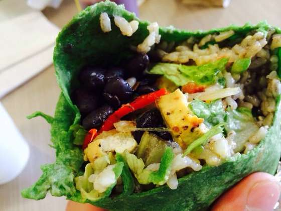 Vegan delight! — Sloppy's Burritos photograph by Roger Ma