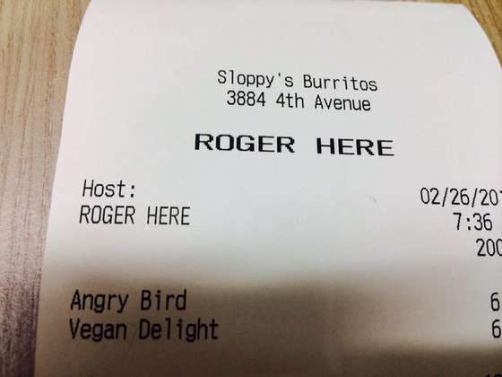 Sloppy's Burritos photograph by Roger Ma