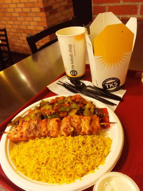 That salmon tho' — The Kebab Shop photograph by Roger Ma