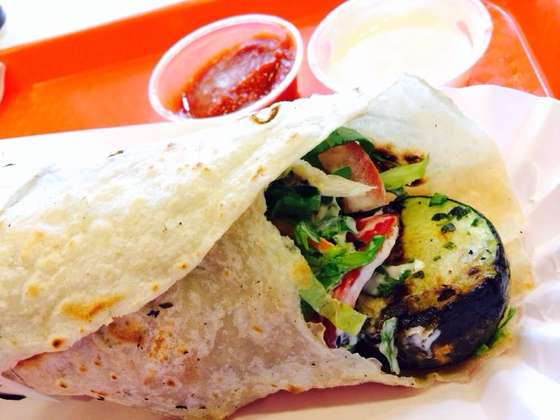 Grilled veggies doner — The Kebab Shop photograph by Roger Ma