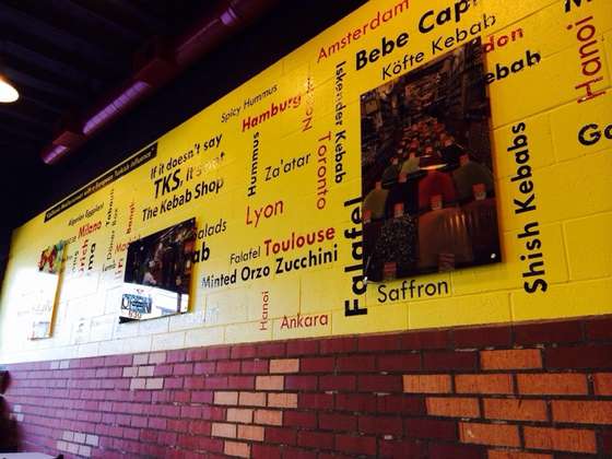 They changed up the decor, looks cool! — The Kebab Shop photograph by Roger Ma