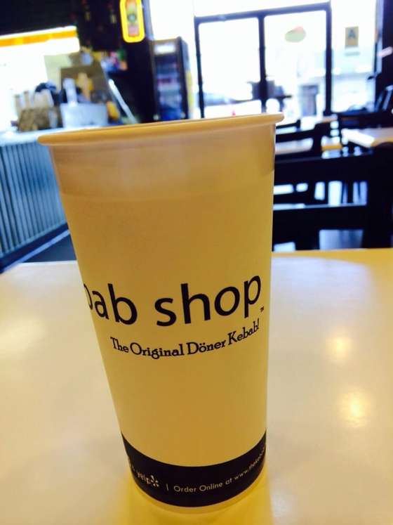 Free fountain drink with check-in! — The Kebab Shop photograph by Roger Ma