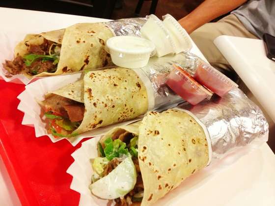 Lamb doners! — The Kebab Shop photograph by Roger Ma